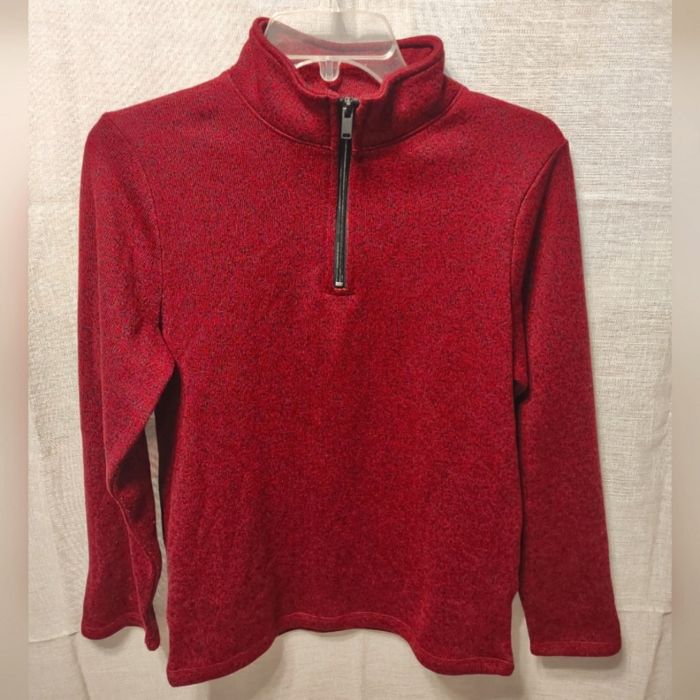 Urban Pipeline Red Quart Zip Boy Sweater Size Large Red